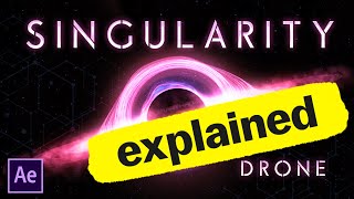 After Effects - Fly a Drone Through a Portal Effect Explained