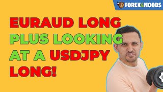 Going Long on EURAUD &amp; Eyeing A USDJPY Long (Forex Analysis 2021-08-03)