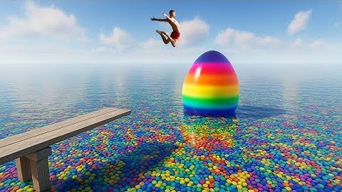 Which: Impossible Liquid Jelly Ocean - Ultra-Soft Object Folds on Jump | Healion ASMR