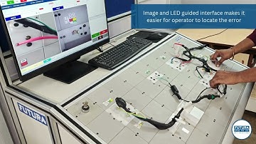 Wire Harness pneumatic with Vacuum, Continuity, Diode Test System. Along with LED insertion, error