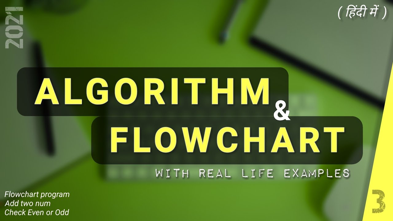 Algorithm and Flowchart in hindi || Flowchart program (Add two num ...