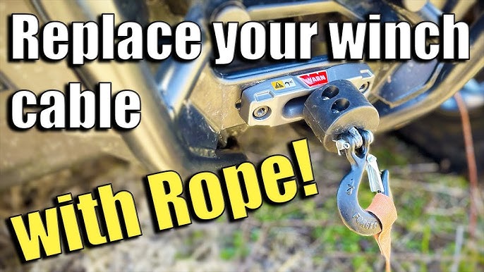 Installing Synthetic Winch Line, Stopper & Hook on Polaris Sportsman XP  1000 S 