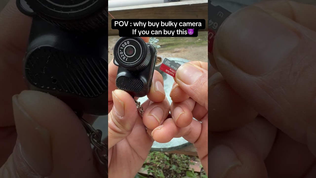 I preferred mini camera 🙆🏻 