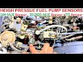 high pressure fuel pump sensors- cam-valve sensor, solenoid-valve sensor & TPS sensor