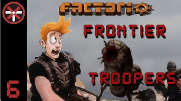 Factorio Frontier Troopers - Multiplayer Deathworld Scenario EP6: ARTILLERY | Gameplay, Lets Play
