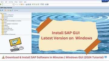 📥 Download & Install SAP Software in Minutes | Windows GUI (2024 Tutorial) 🖥️