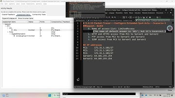 5.4.13-Packet-Tracer---Configure-Extended-Ipv4-Acls---Scenario-2