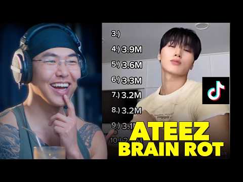 Athlete Reacts ATEEZ Brain Rot because Golden Hour P.5 is coming very soon 💥🤩