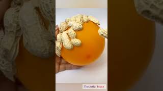 Famous DIY peanut shell night lamp | Easy home decor craft ideas #shorts #viral #theartfulmuse Profile