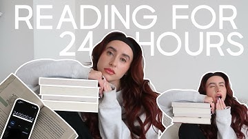 reading for 24 hours straight (spoiler free reading vlog)