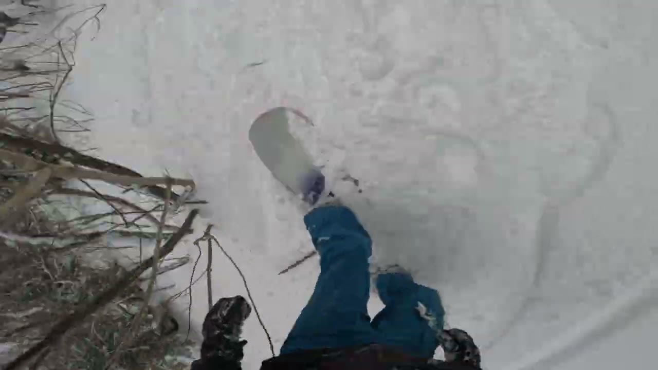 TIGHT TREES and UNTOUCHED POWDER | Snowboarding Killington
