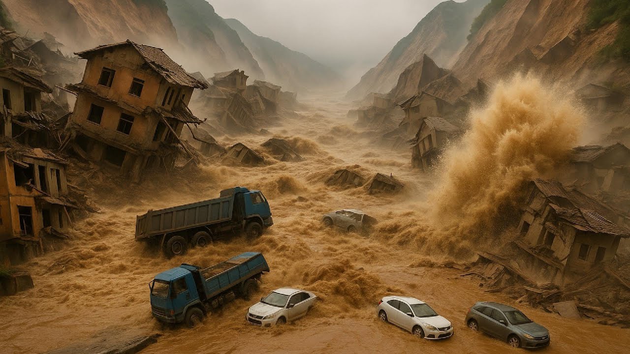 Beijing Underwater – The 2025 Flood Disaster | Floods in China