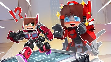 JJ Became Small TRANSFORMER! PART 9 - Maizen Minecraft Animation