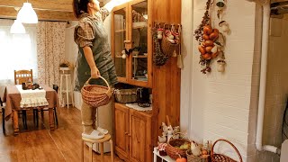 First snow | Daily routine in a village house | Simple and slow life| Ghee, winter country soup by Olesya & house 626,721 views 6 months ago 25 minutes