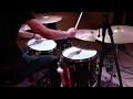 Vintage Premier bop drum kit (1967) in studio / Borbély - Dresch Quartet / Szignál