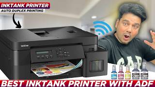 Brother DCP-T830DW InkTank Printer Review &amp; Setup 🔥WiFi | Auto Duplex | ADF