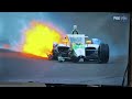 4 collet crash on NTT INDYCAR series 2026