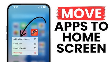 How To Move Apps From App Library To Home Screen iPhone