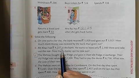 Class-4th, subject-Maths,Chapter-2,Exercise-2E