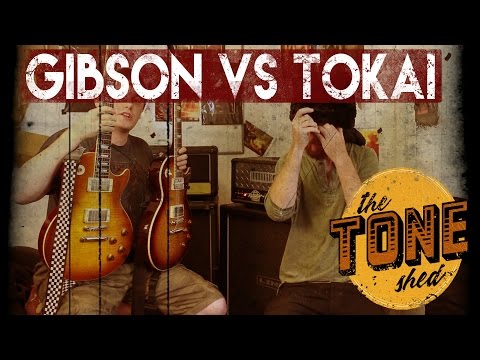 Gibson vs Tokai - BLINDFOLD CHALLENGE