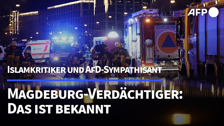 Islamkritiker und AfD-Sympathisant: Der mutmaßliche Attentäter von Magdeburg | AFP