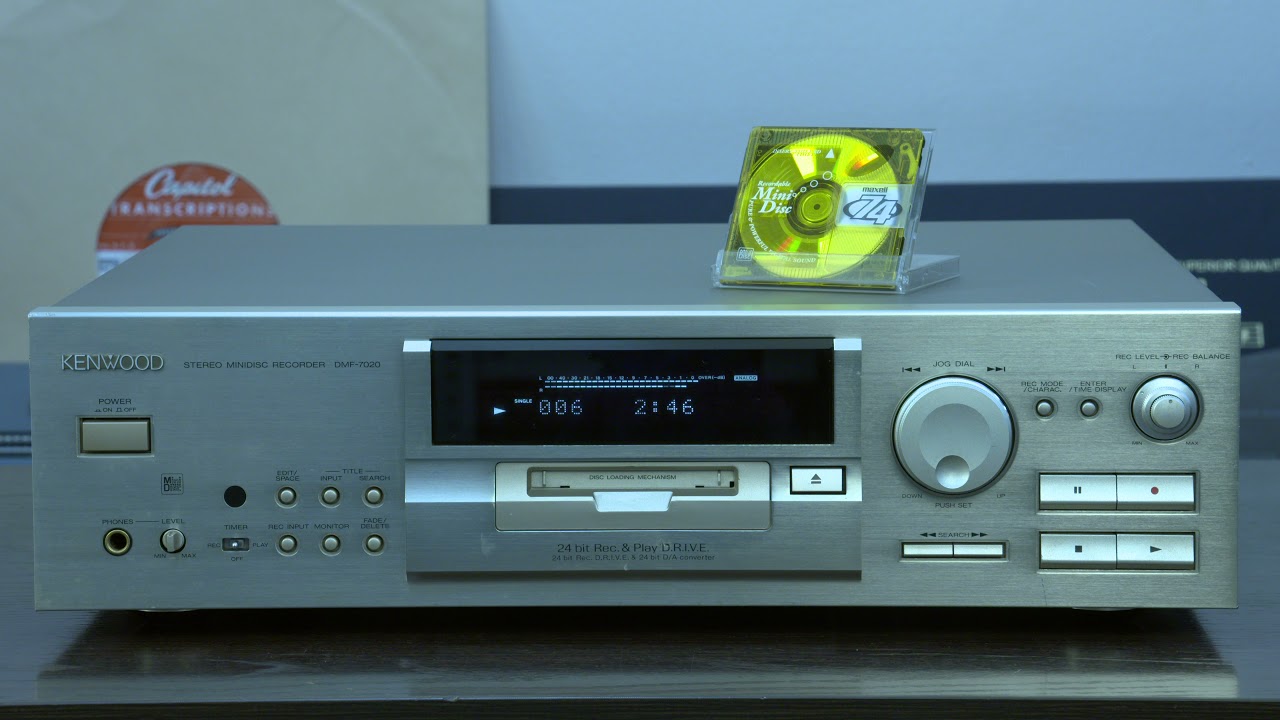 KENWOOD MDデコーダーDMF-7020 動作確認済リモコン付 KENWOOD