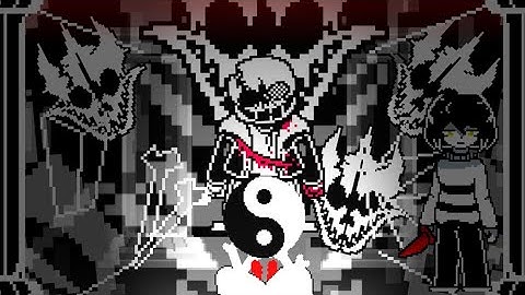 Undertale Last Breath Phase 3 Full Animation by MolingXingKong