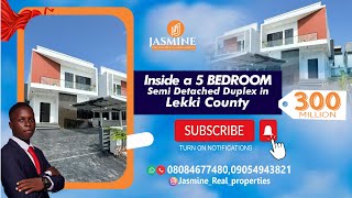 Inside A 5 Bedroom Semi Detached Duplex In Lekki County