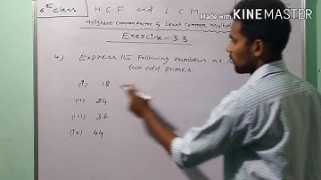 6th class, H.C.F and L.C.M , Exercise-3.3 , Pb no : 1,2,3,4,5,6,7.