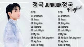 Jungkook (정국) of BTS Playlist | Best Solo Songs 2023 | Top Hits Updated | 3D, Seven, Dreamers...