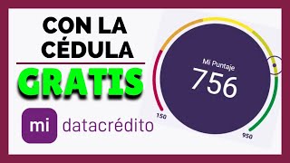 TAN solo 3 PASOS ¿Cómo CONSULTAR mi HISTORIAL CREDITICIO en DATACREDITO con la CÉDULA? GRATIS