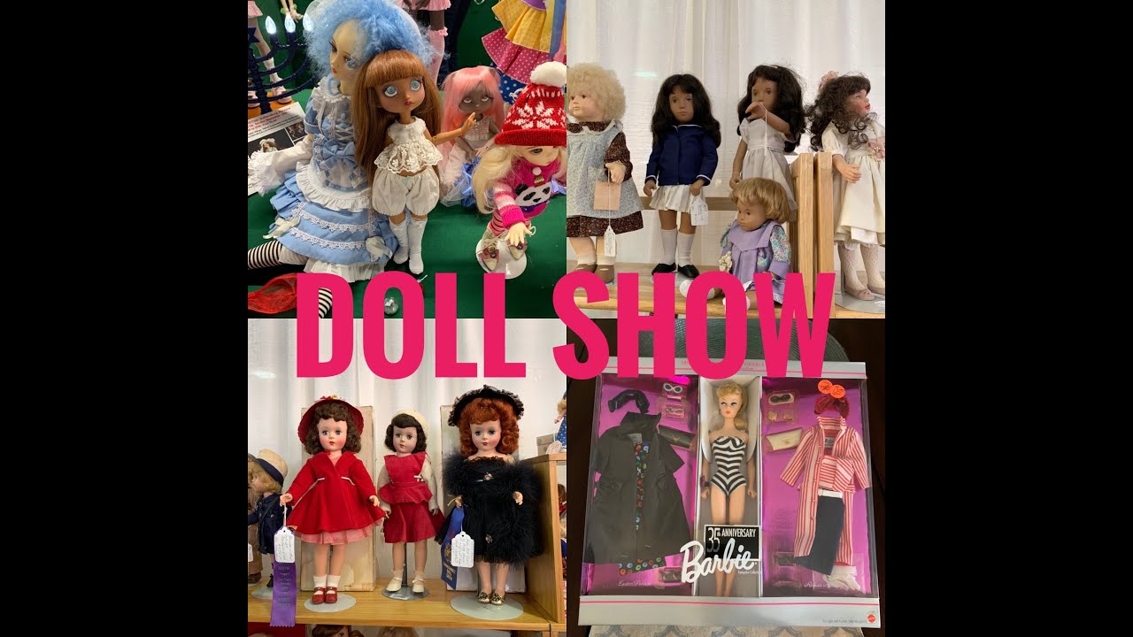Antique and Modern Doll Show in Gaithersburg, Maryland December 2019