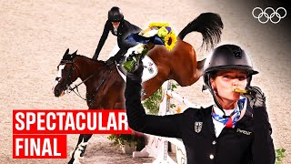 🐴 🇩🇪 Julia Krajewski takes Gold!🥇 FULL Equestrian Eventing Jumping Individual Final | Tokyo Replays