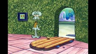 squidward saying "get out"