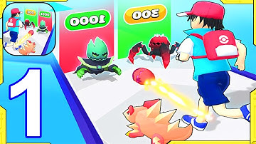 Monster Pocket: Run & Building - Gameplay Walkthrough Part 1 Tutorial Day 1-4 (iOS, Android)