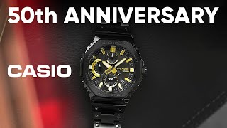 【G-SHOCK】CASIO 50th ANNIVERSARY ブラック Casio Unveils 'Zero to One' Series for 50th Celebration