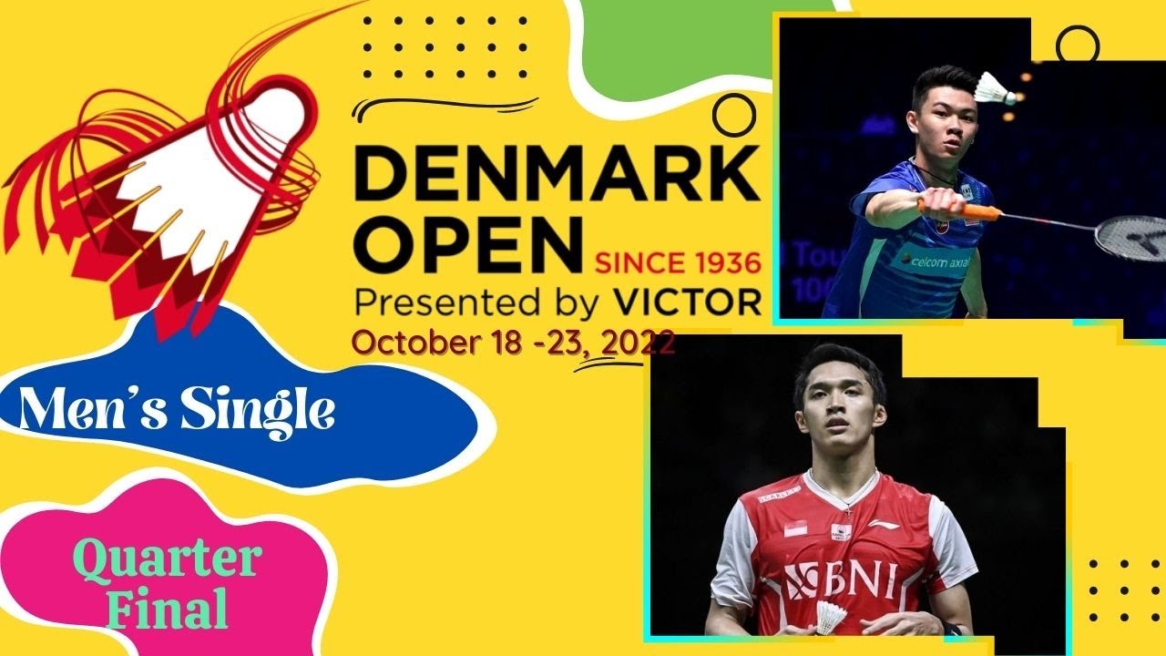 🔴 LIVE Score LEE Zii Jia (Malaysia) vs Jonatan CHRISTIE (Indonesia) Denmark Open 2022