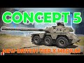 Concept 5 | British wheeled tier 10 medium | WoT with BRUCE