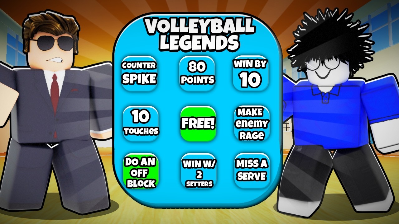 I Challenged YouTubers to Volleyball Legends BINGO!