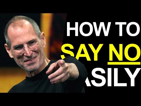 Video: How To Refuse Without Saying No