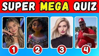 🎵🔥Who Is DANCING & Who is SINGING? | Wednesday,Skibidi Toilet,Like Nastya, | Super Mega Quiz