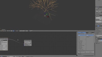First Demo of Animation Nodes L-System Node