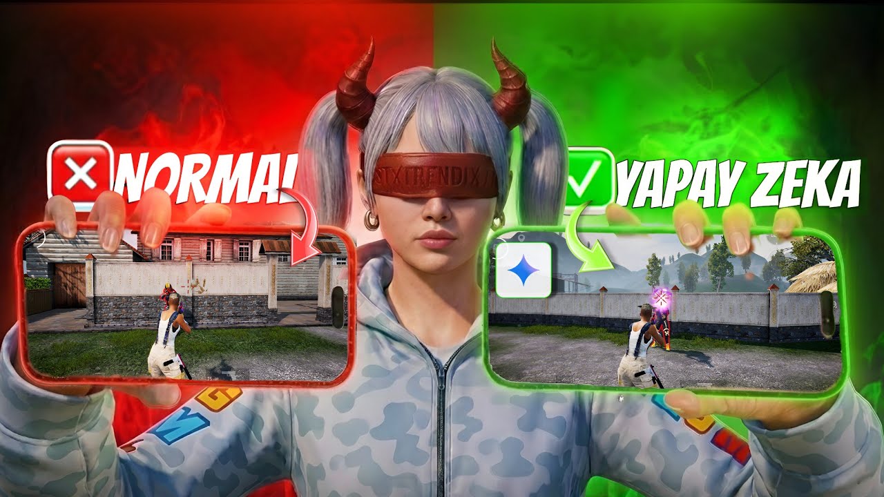 YAPAY ZEKA'YA HASSASİYET YAPTIRDIM! 😱 | PUBG Mobile 