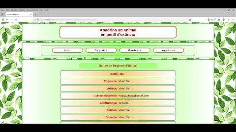 Vídeo Enunciat Projecte PHP 01 2526