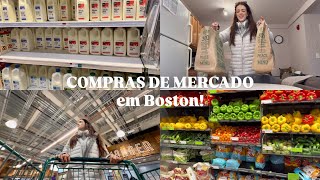 COMPRAS DE MERCADO EM BOSTON NO INTERCÂMBIO 🇺🇸 #Diariodointercâmbio3