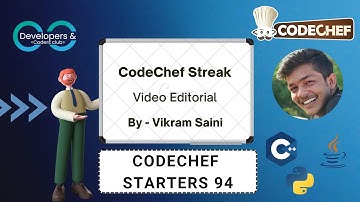 CodeChef Streak | Starters 94 | CodeChef | DCC NIT-A