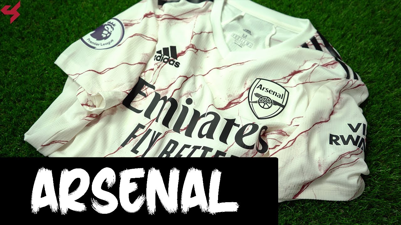 Adidas Arsenal Aubameyang 2020/21 HEAT.RDY Away Jersey Unboxing + Review
