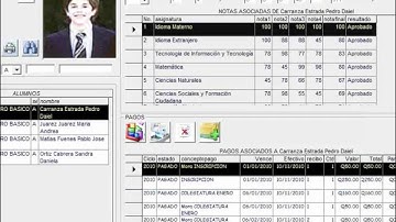 School7.avi  Video demo software para la administracion de colegios