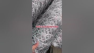 Galvanized Hexagonal Steel Wire Mesh, Double Twisted Hexagonal Mesh, Gabion Boxes and  Mattress