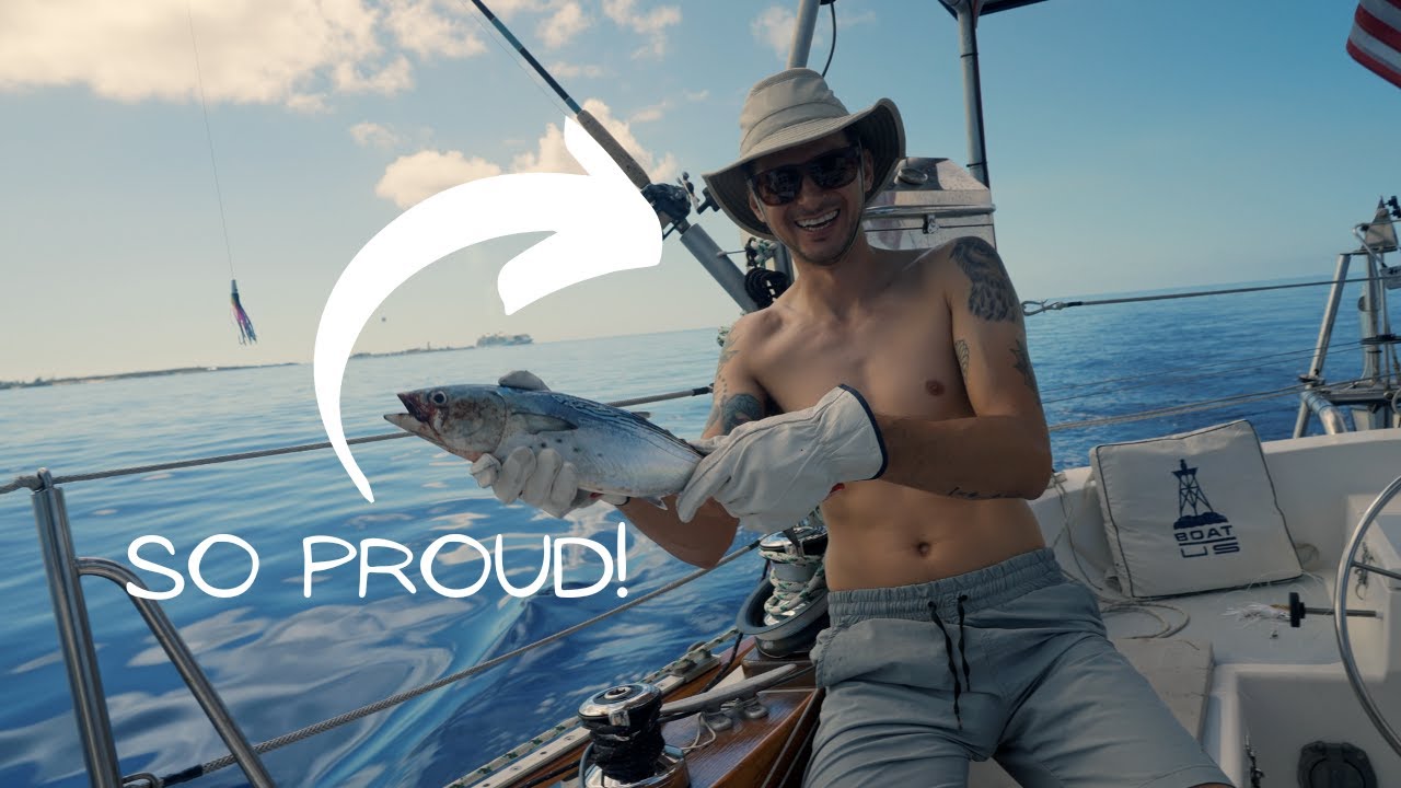 BOAT LIFE in the BERRIES | CATCHING our FIRST FISH! EP. 65